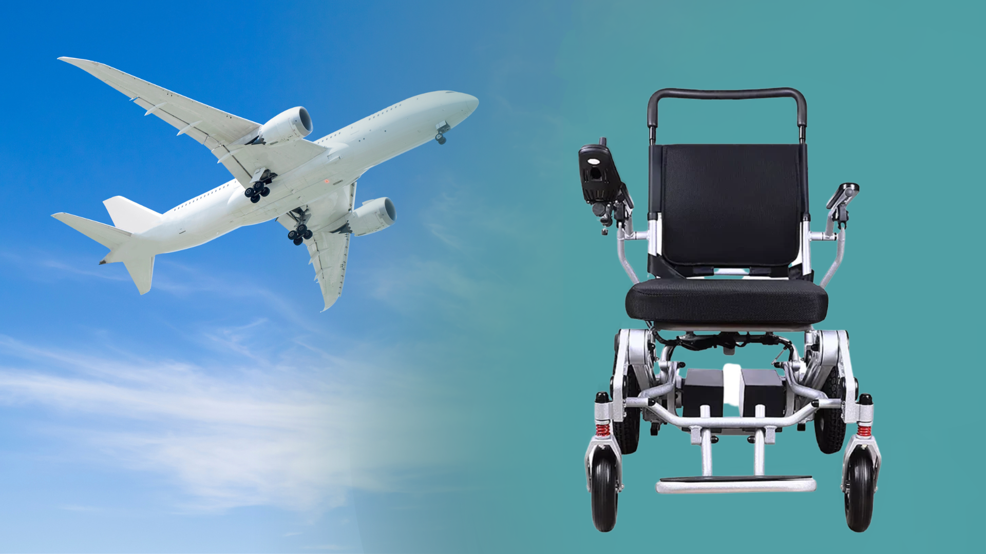 TSA Airline Approved Flying Electric Wheelchair