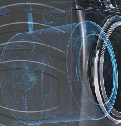 GE APPLIANCES GFW655SSVWW 5.0 cu. ft. Smart Front Load Washer - GFW655SSVWW-KT