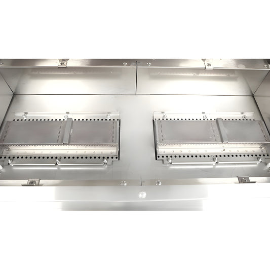 TEC Grills 44" Patio On Stainless Cabinet With Side Shelves (64") - PFR2LPCABS