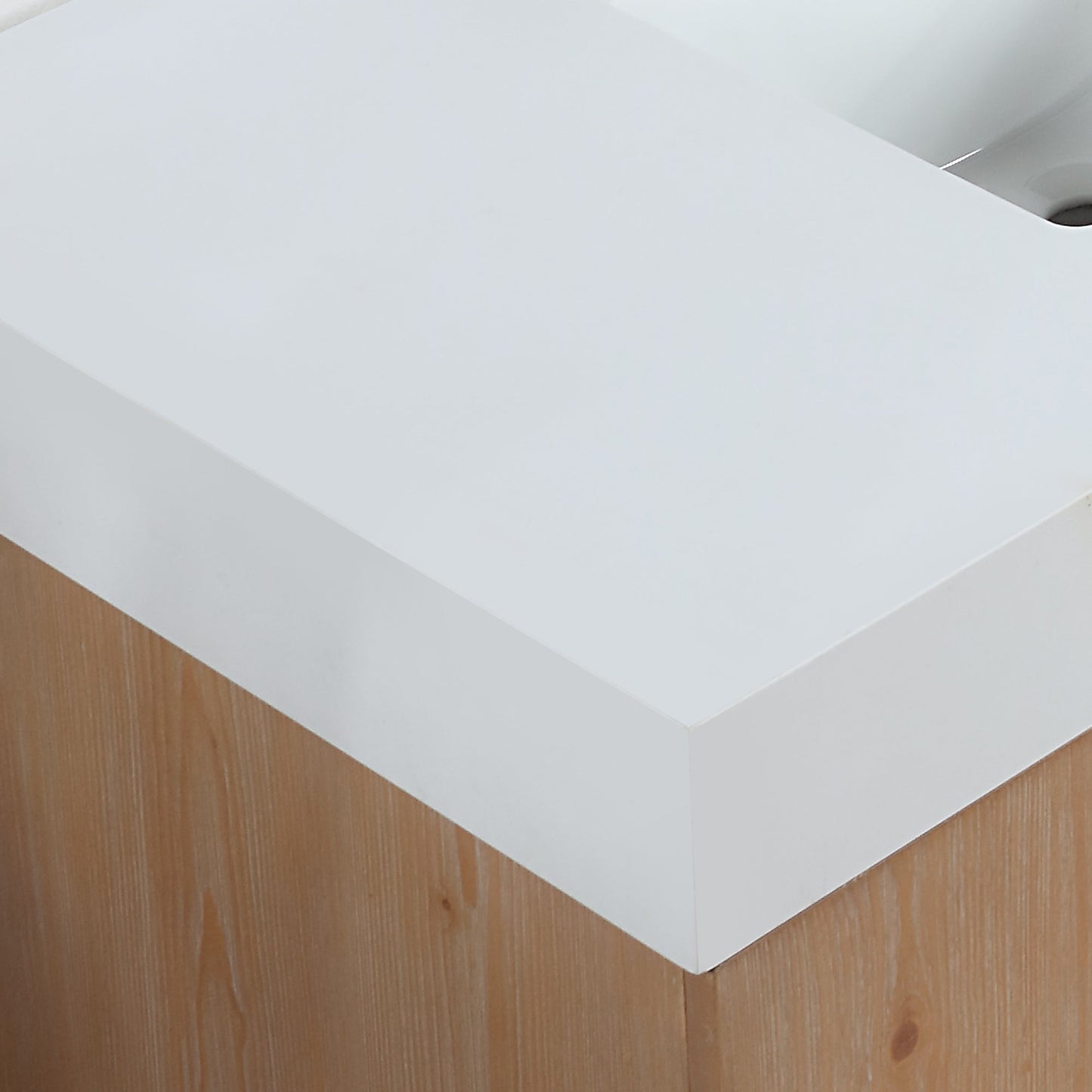 Altair Designs 60"/72"/84" single/double vanity with top - 552060B-LB-WH-NM