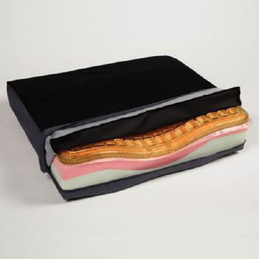 Patterson Medical AliMed - Coccyx Support Seat Cushion 16 W X 16 D X 3-5/8 H Inch Foam / Gel - 563301