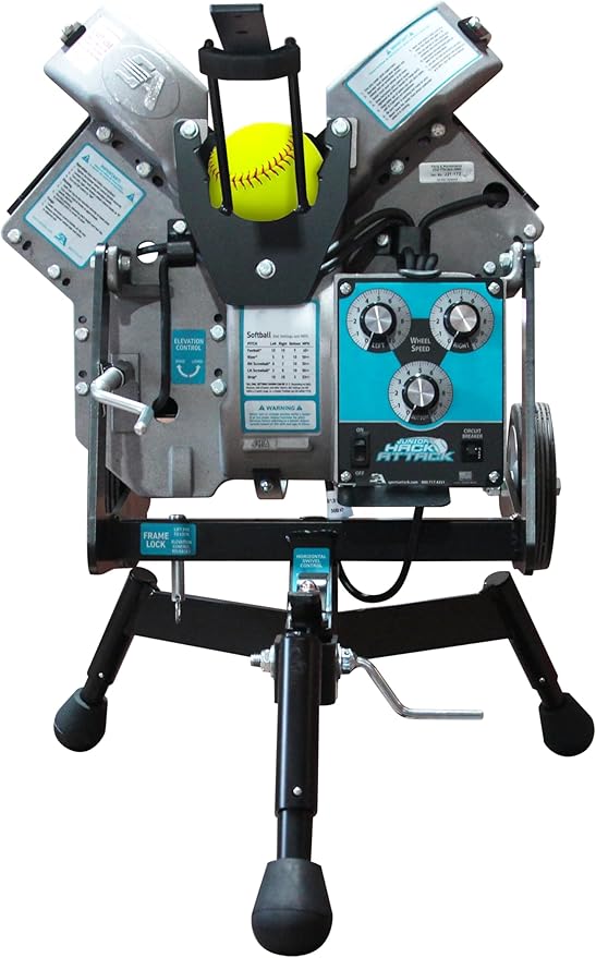 Sports Attack Junior Hack Attack Softball Pitching Machine - 2381-9780-1