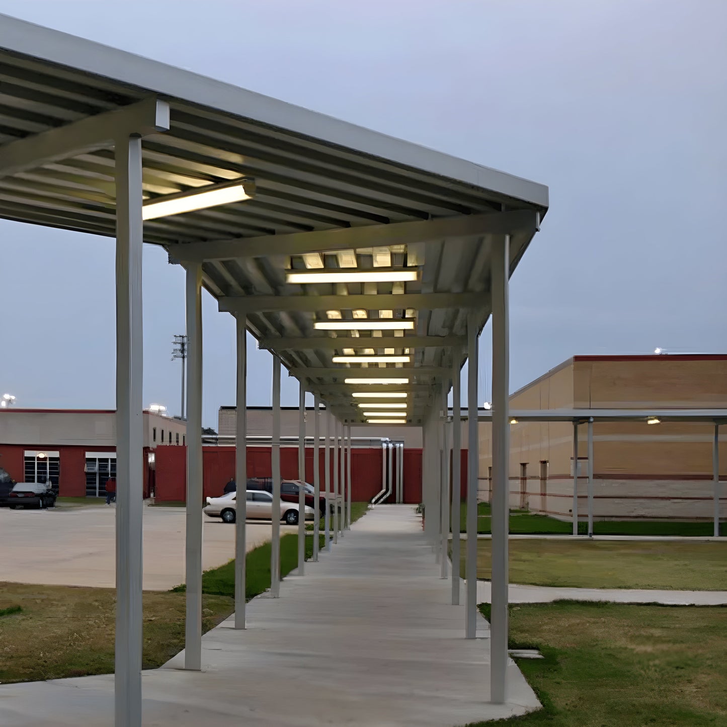 AVS Energy Solar Carport/Portable Light 18 Watt 2200 Lumens 5000K - AVS-SCL18W