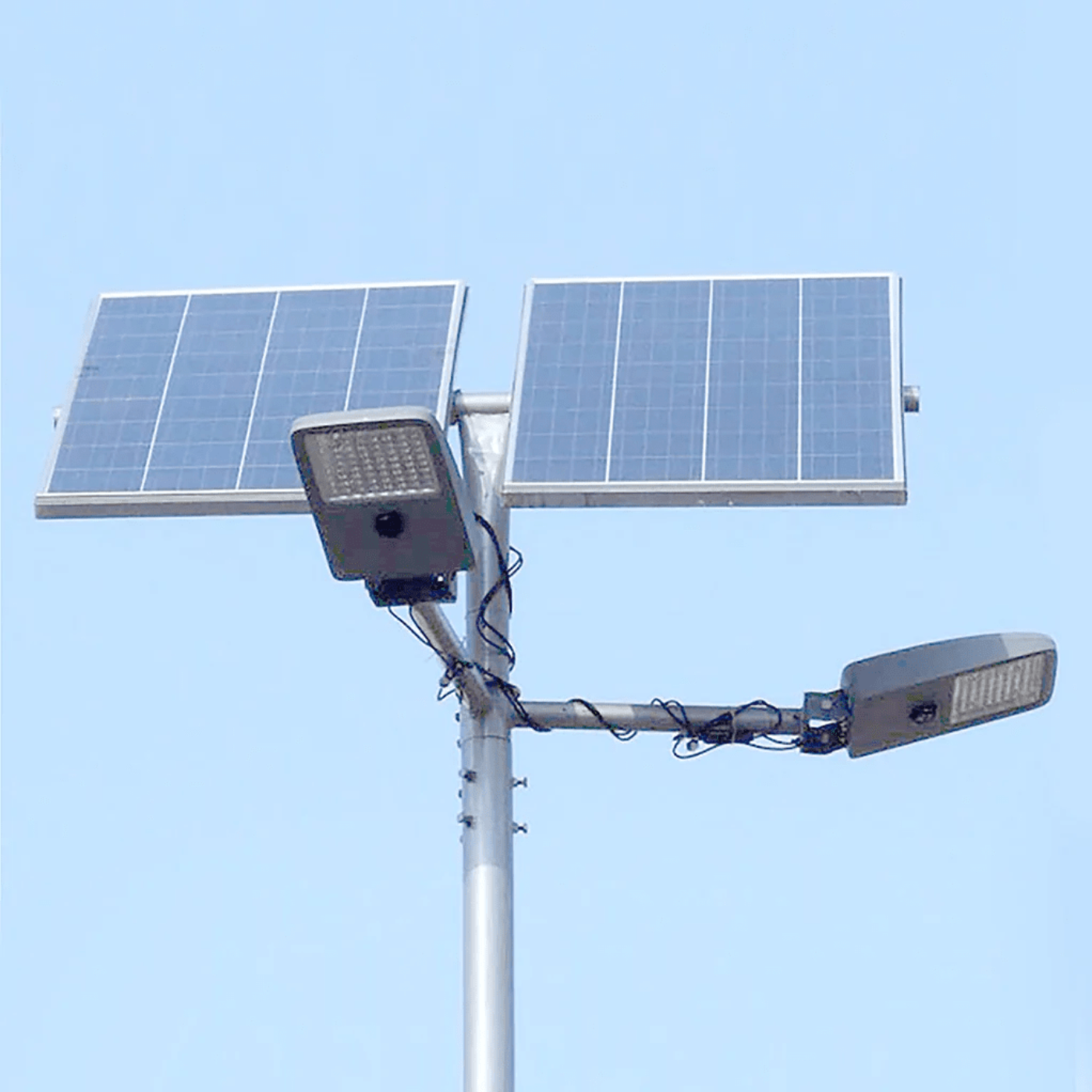 AVS Energy Solar Billboard Light 40 Watt 5500 Lumens 5000K Yoke/Pole Mount IP67  - AVS-SFL40W-Yoke