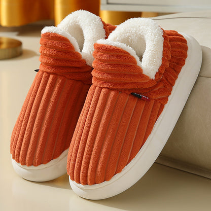 Chaussons en Coton pour Hommes et Femmes au Même Style