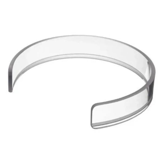 Patterson Medical Supply - Plate Guard Large, Clear, Plastic Food Guard - 111525