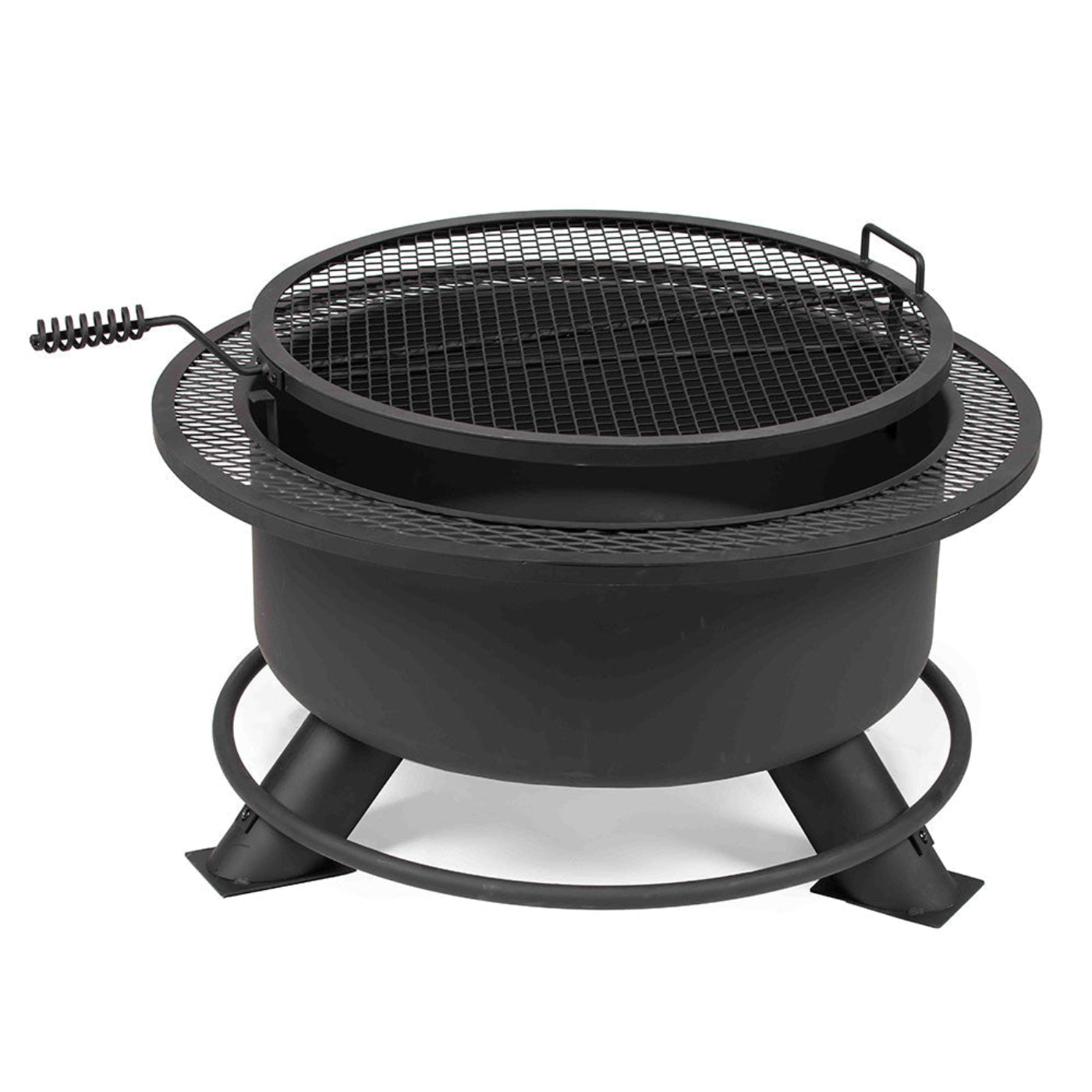 Ash & Ember 38" Fire Pit with Swivel Grate - 899521
