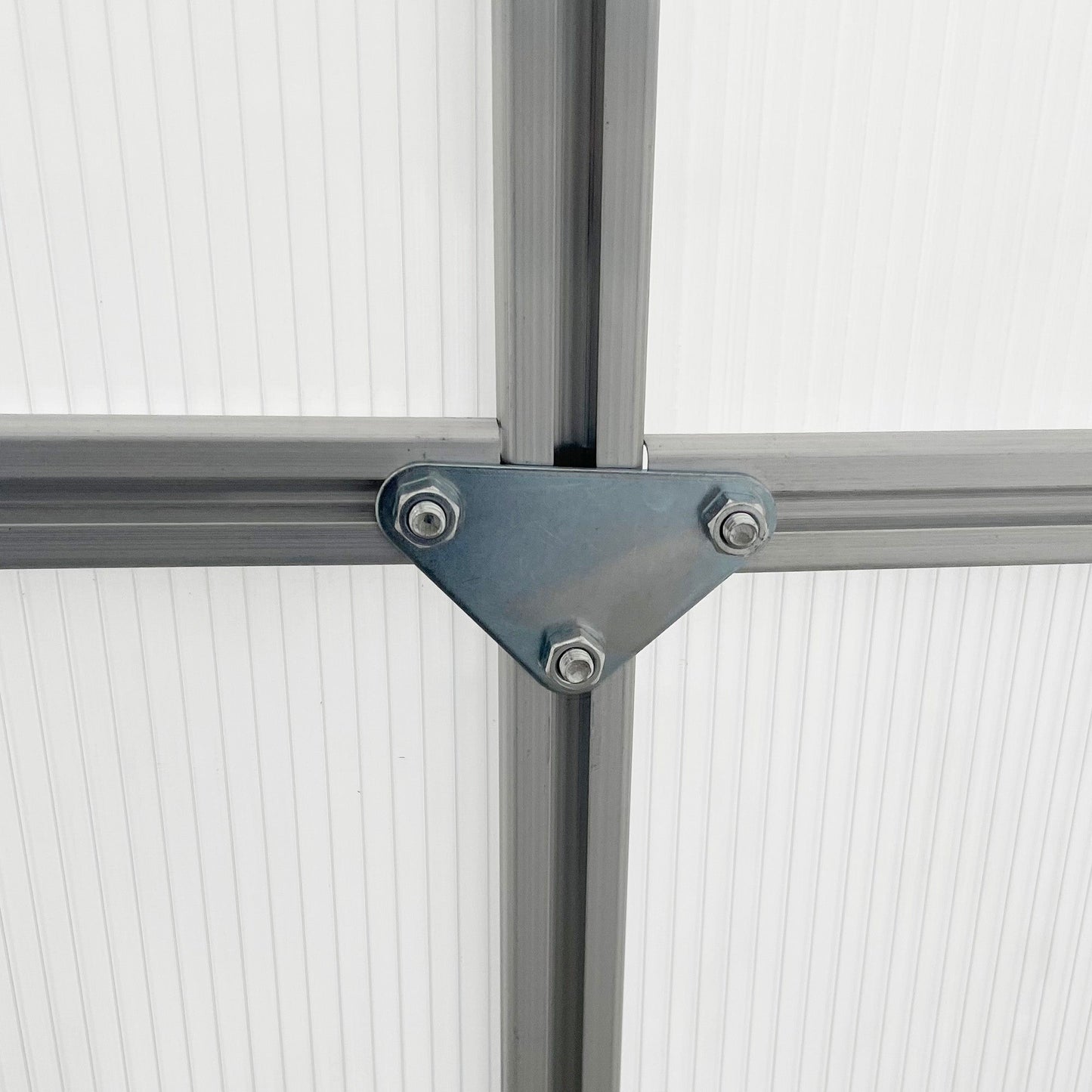 Outsunny BloomGreen 12' x 6' Greenhouse with Adjustable Roof Vent Silver - 845-540V02SR