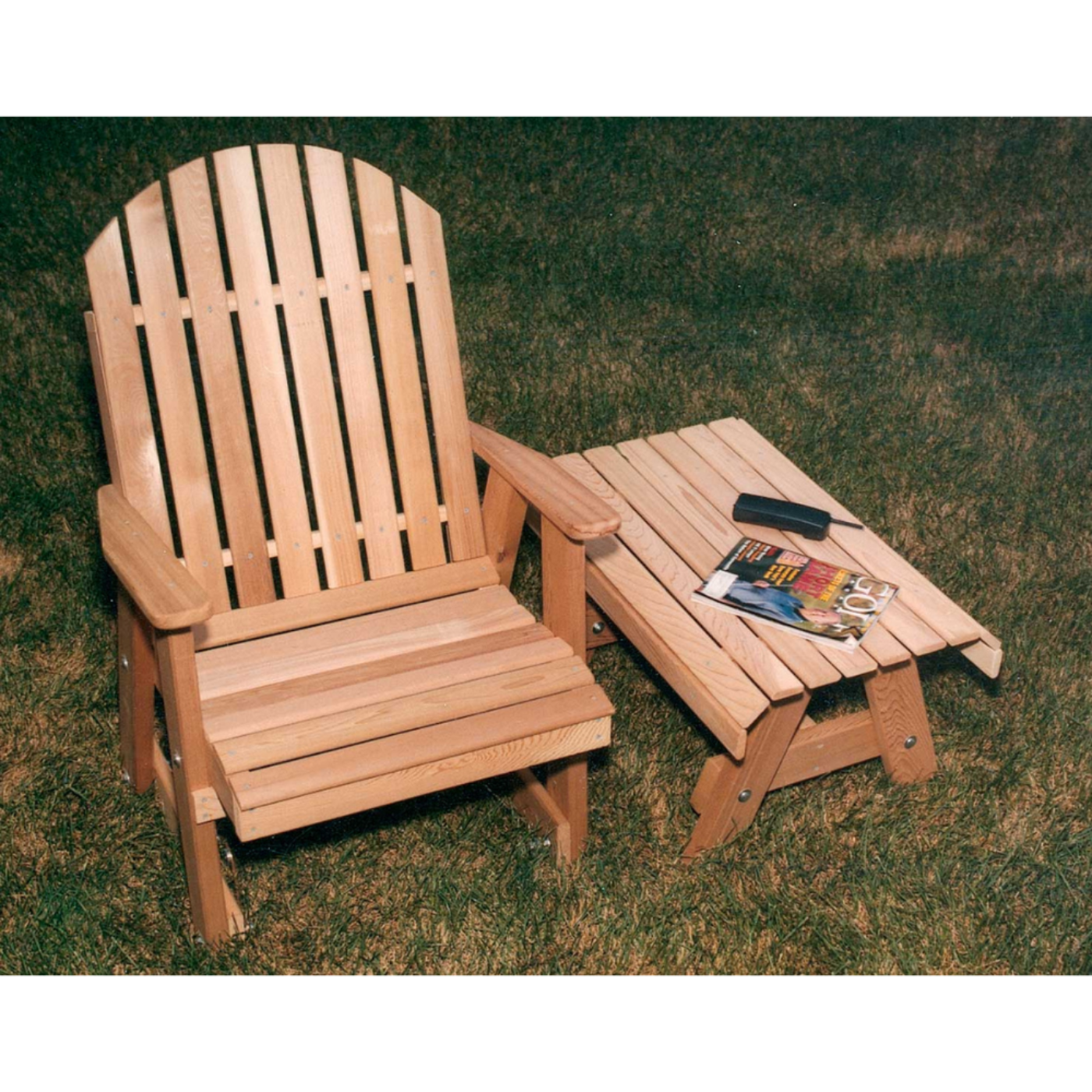 Creekvine Designs Cedar Fanback Patio Chair - WF2130CVD