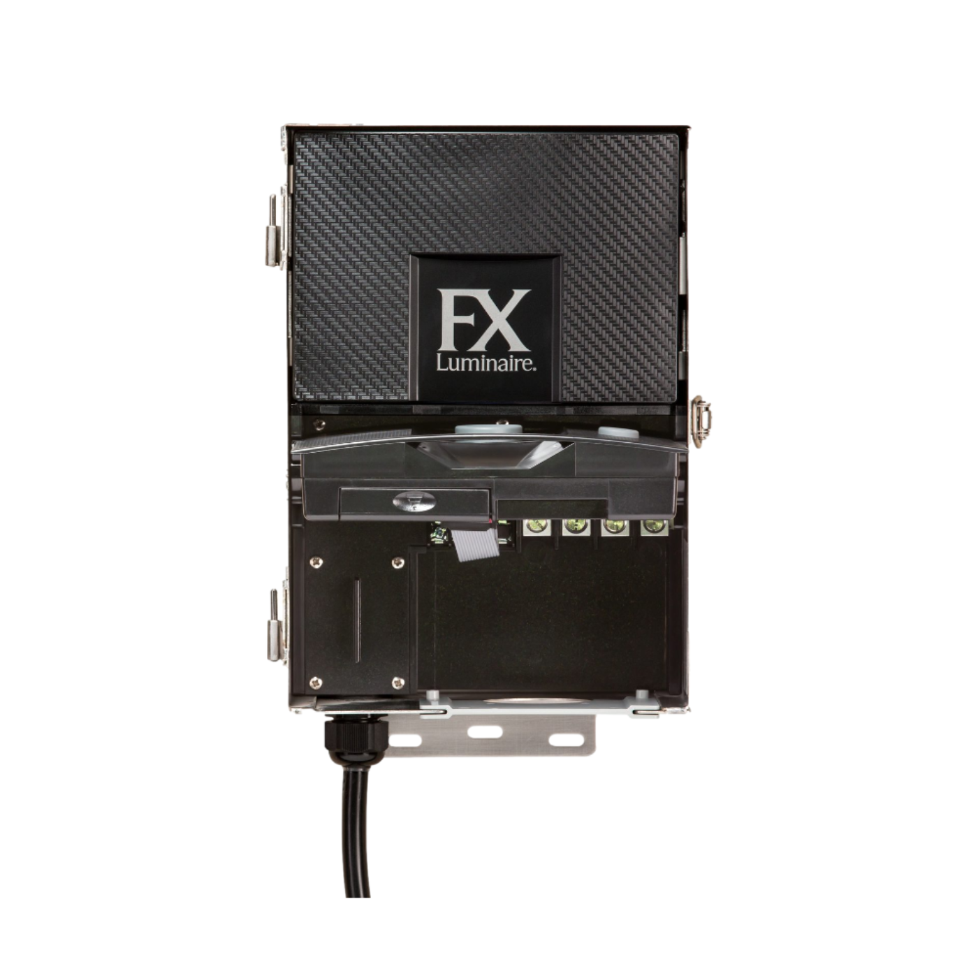FX Luminaire DX Transformer Matte Gray with Integrated Astronomic Timer - DX150M