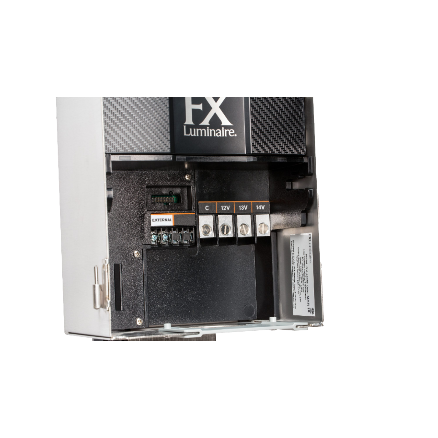 FX Luminaire DX Transformer Matte Gray with Integrated Astronomic Timer - DX150M