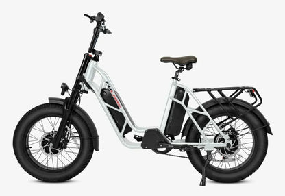 Fucare Gemini Sport Dual Motor Step Thru Ebike - SS-GEMINI-GY7-52T-ULB