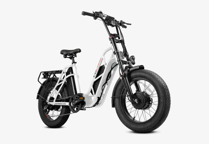 Fucare Gemini Sport Dual Motor Step Thru Ebike - SS-GEMINI-GY7-52T-ULB
