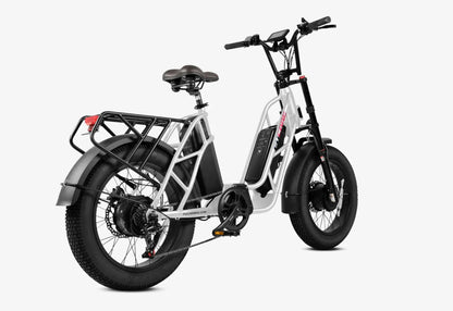 Fucare Gemini Sport Dual Motor Step Thru Ebike - SS-GEMINI-GY7-52T-ULB