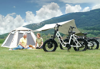 Fucare Gemini Sport Dual Motor Step Thru Ebike - SS-GEMINI-GY7-52T-ULB