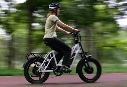 Fucare Gemini Sport Dual Motor Step Thru Ebike - SS-GEMINI-GY7-52T-ULB