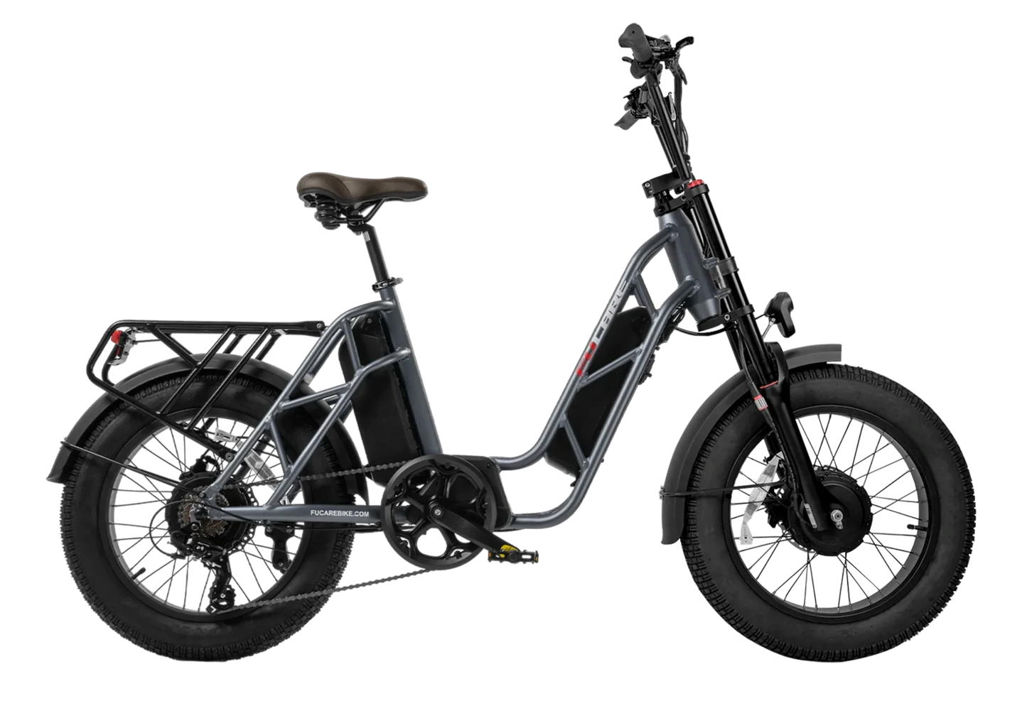 Fucare Gemini Sport Dual Motor Step Thru Ebike - SS-GEMINI-GY7-52T-ULB