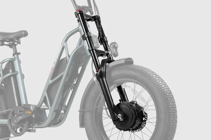 Fucare Gemini Sport Dual Motor Step Thru Ebike - SS-GEMINI-GY7-52T-ULB