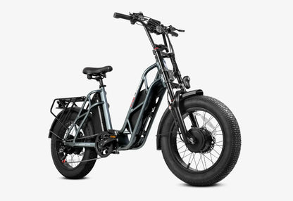 Fucare Gemini Sport Dual Motor Step Thru Ebike - SS-GEMINI-GY7-52T-ULB