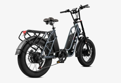 Fucare Gemini Sport Dual Motor Step Thru Ebike - SS-GEMINI-GY7-52T-ULB