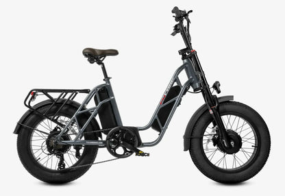 Fucare Gemini Sport Dual Motor Step Thru Ebike - SS-GEMINI-GY7-52T-ULB