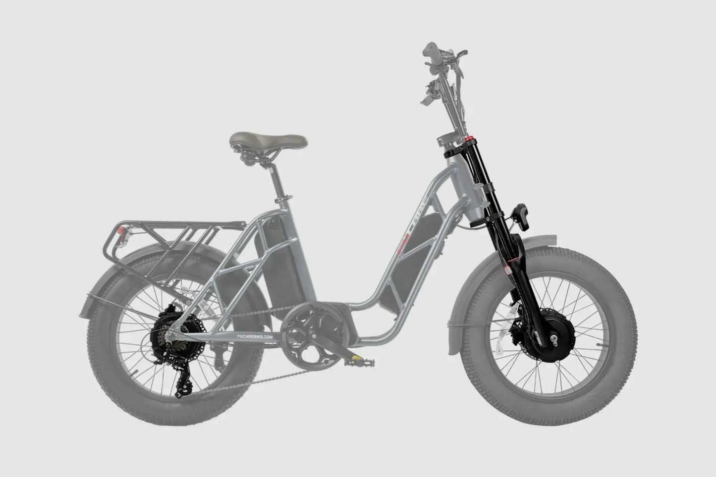 Fucare Gemini Sport Dual Motor Step Thru Ebike - SS-GEMINI-GY7-52T-ULB