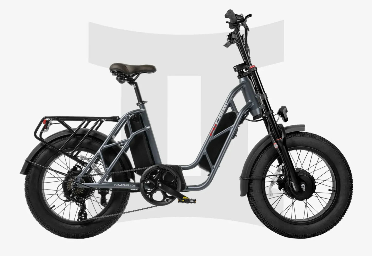 Fucare Gemini Sport Dual Motor Step Thru Ebike - SS-GEMINI-GY7-52T-ULB