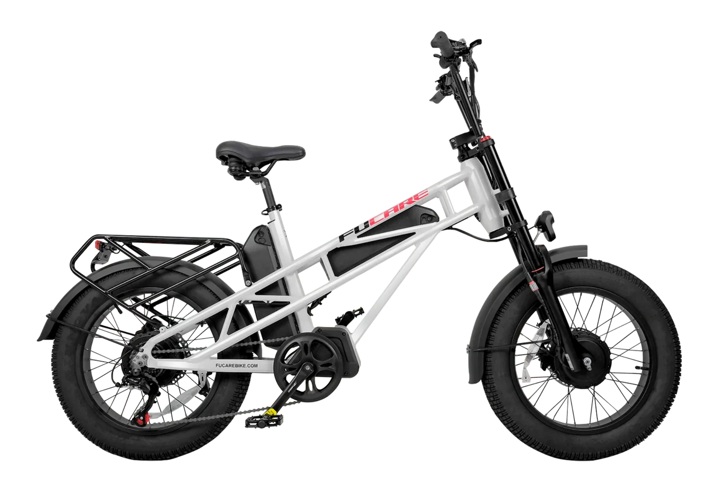 Fucare Gemini X Sport Dual Motor Dual Battery Ebike - SS-GEMINI-X-WH7-52T-L-ULB