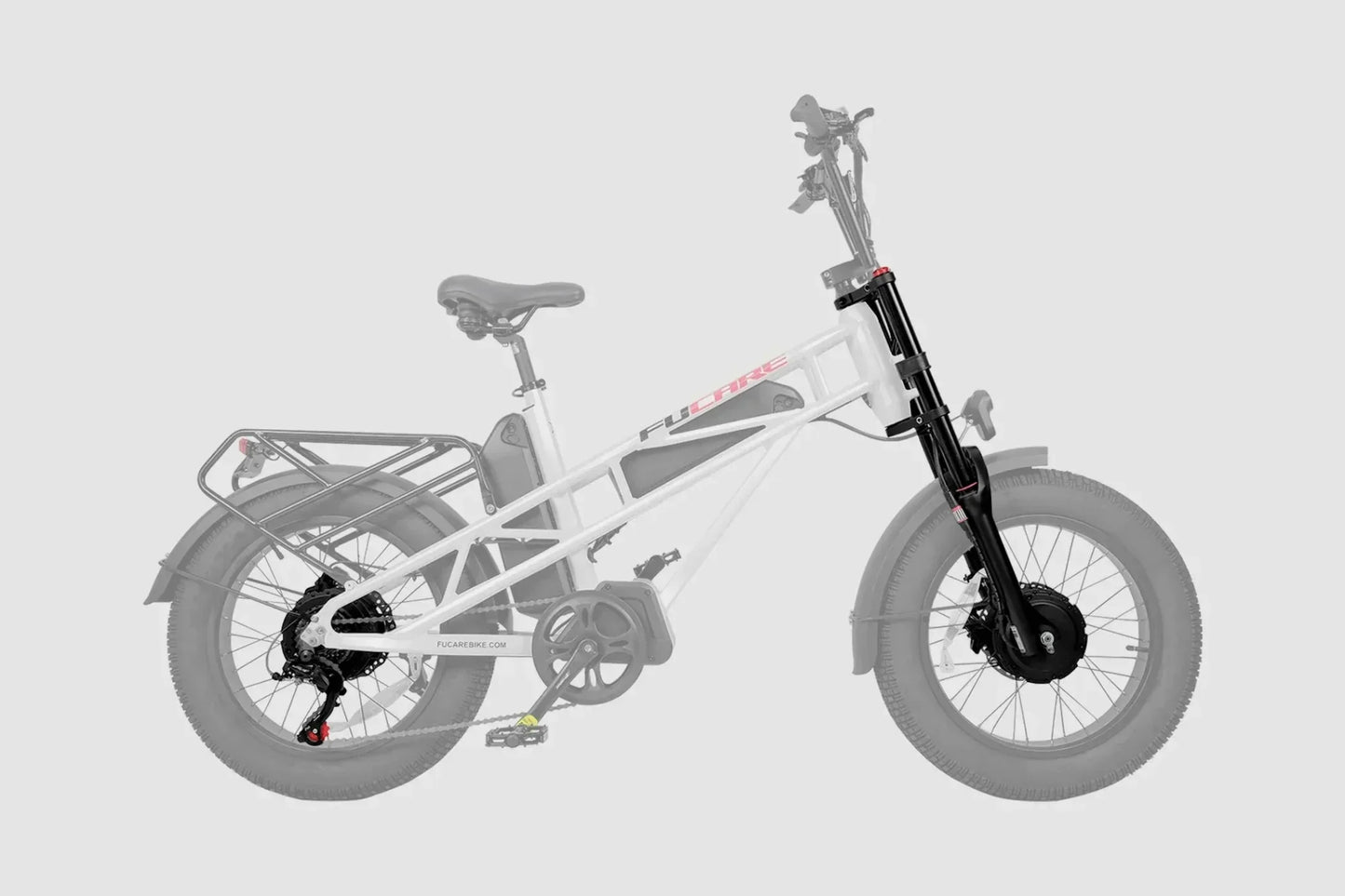 Fucare Gemini X Sport Dual Motor Dual Battery Ebike - SS-GEMINI-X-WH7-52T-L-ULB