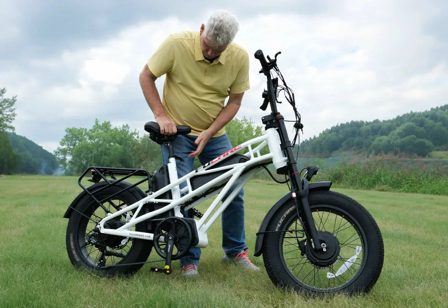 Fucare Gemini X Sport Dual Motor Dual Battery Ebike - SS-GEMINI-X-WH7-52T-L-ULB