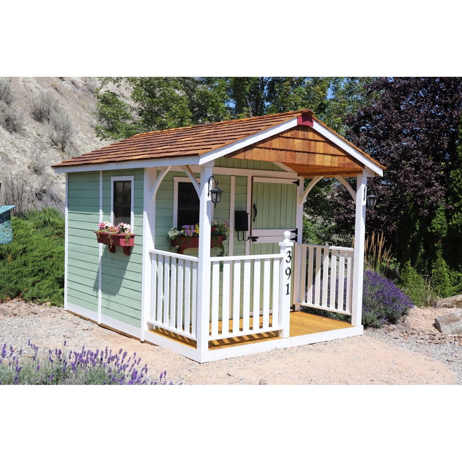 Outdoor Living Today 8'x12' Santa Rosa Garden Shed - SR812