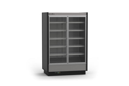 Hydra-Kool  | 52" Wide Remote 2 Door Grab-N-Go High Volume Merchandiser Refrigerator - KGV-MR-2-R