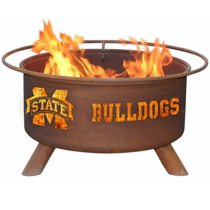 Patina Mississippi State Steel Fire Pit by Patina Products - F246