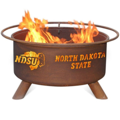 Patina North Dakota State Steel Fire Pit by Patina Products - F460