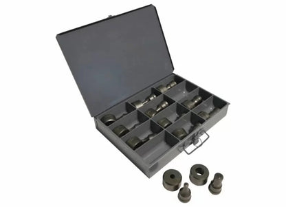EDWARDS 12 PC. Round Metric Punch & Die Set w/ Storage Case - ED9-PD1240