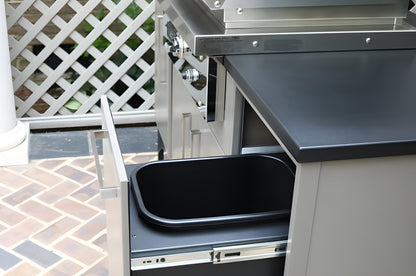 TEC Grills 26" Stering Patio On Midcentury Modern Island (66"), NG -  STPFR1NTISL