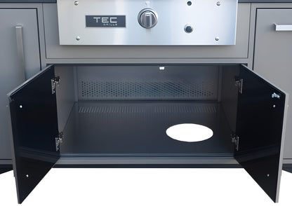 TEC Grills 26" Stering Patio On Midcentury Modern Island (66"), NG -  STPFR1NTISL