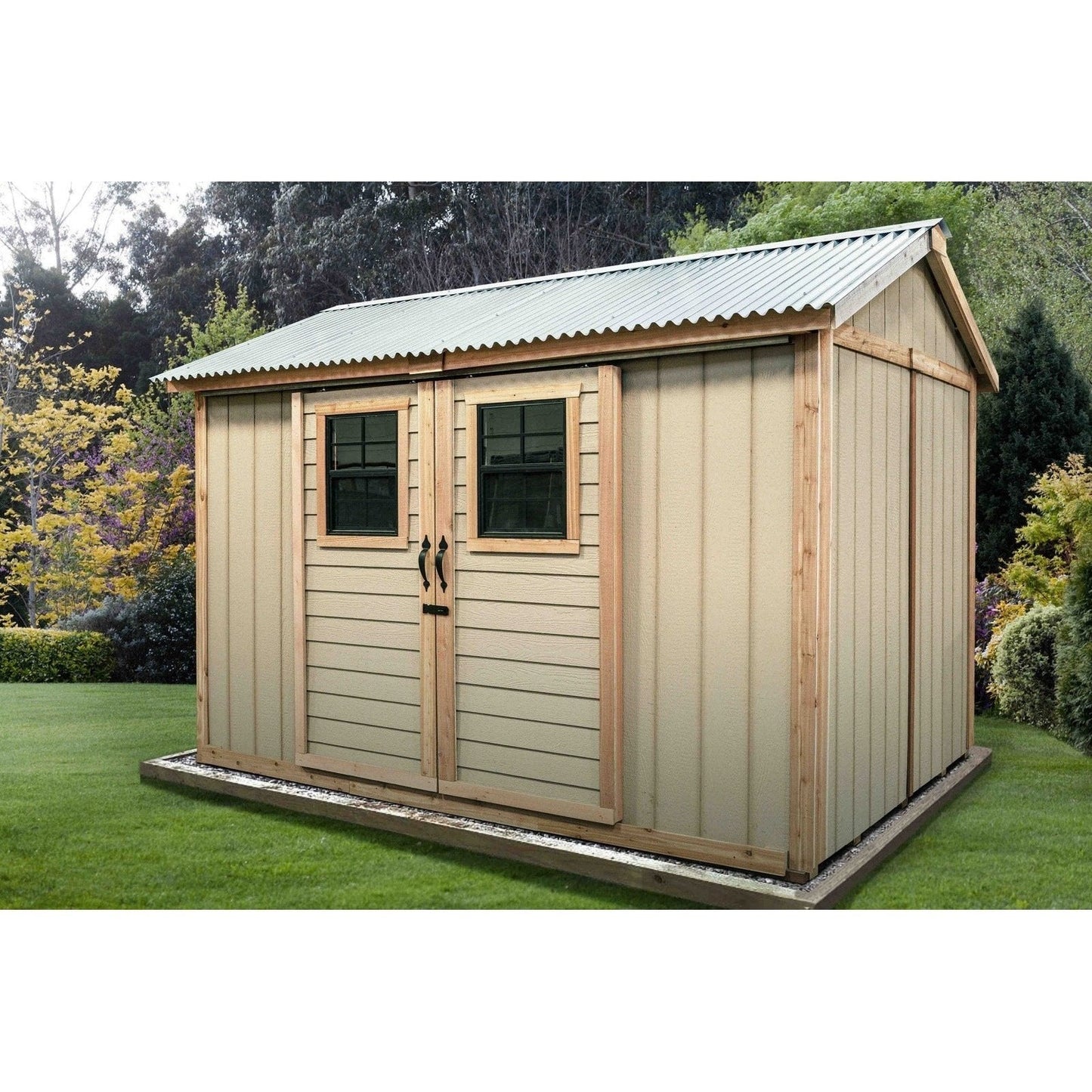 Outdoor Living Today 12'x8' Classic Shed with Engineered Siding - CLA128-SLDR-ES