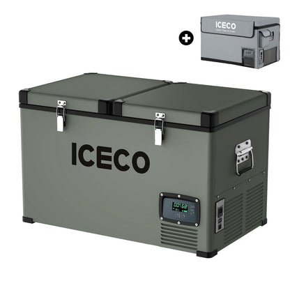 ICECO 68.6QT VL65 Dual Zone Portable Fridge Combo