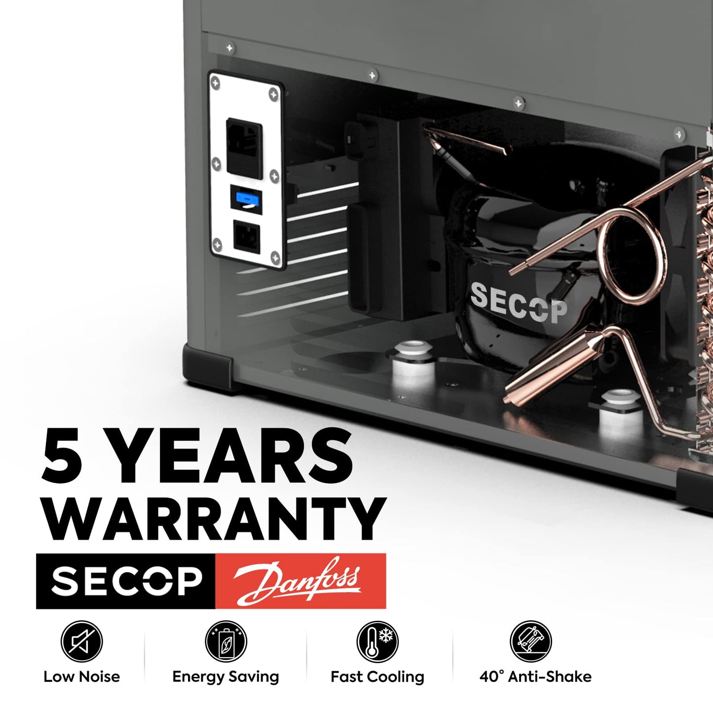 63.4QT VL60 Dual Zone with PB1000 Power Station & Cover | ICECO