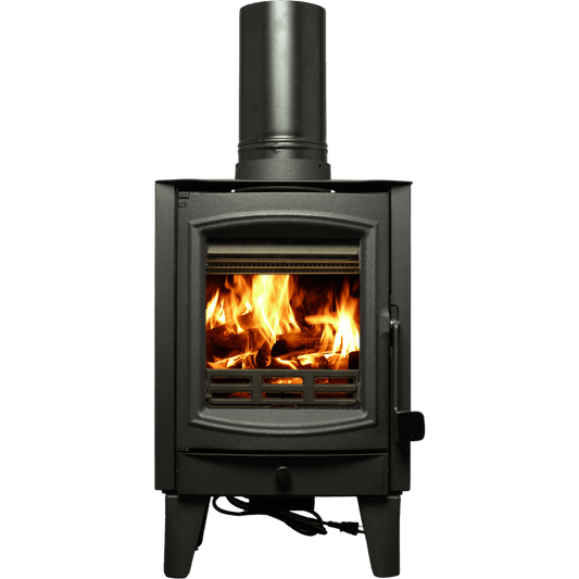 US Stove TH-100 Tiny Wood Stove 750 sq. ft. 26,000 BTU Accepts 11" Logs New