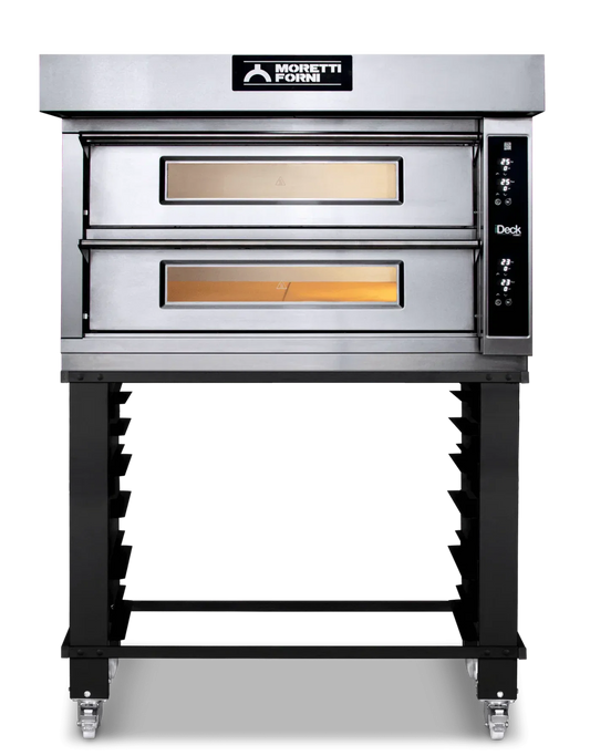 AMPTO iDeck electronic Control Electric Pizza Oven 41"W x 41"D chamber. 1 Deck - ID-M 105.105