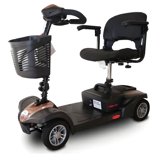EV Rider MiniRider Lite 4-Wheel Mobility Scooter - WT-T4DKC-ROSEGOLD