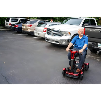 EV Rider TeQno 270W Automatic Folding 4-Wheel Mobility Scooter