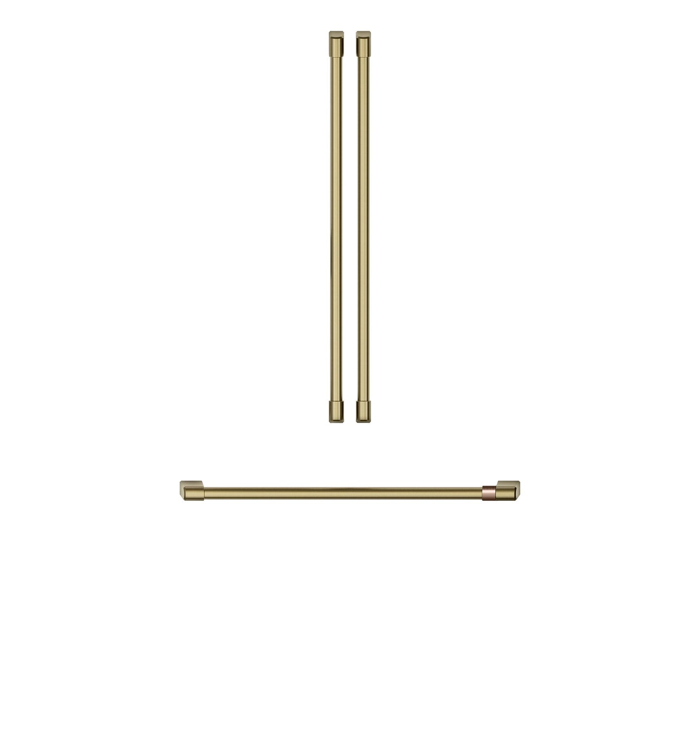 CAFE CXMB3H3PNCG CAFéRefrigeration Handle Kit - Brushed Brass - CXMB3H3PNCG