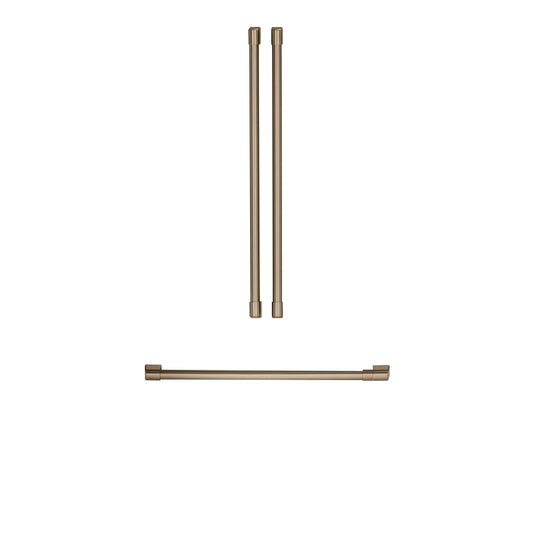 CAFE CXMB3H3PNBZ CAFéRefrigeration Handle Kit - Brushed Bronze - CXMB3H3PNBZ