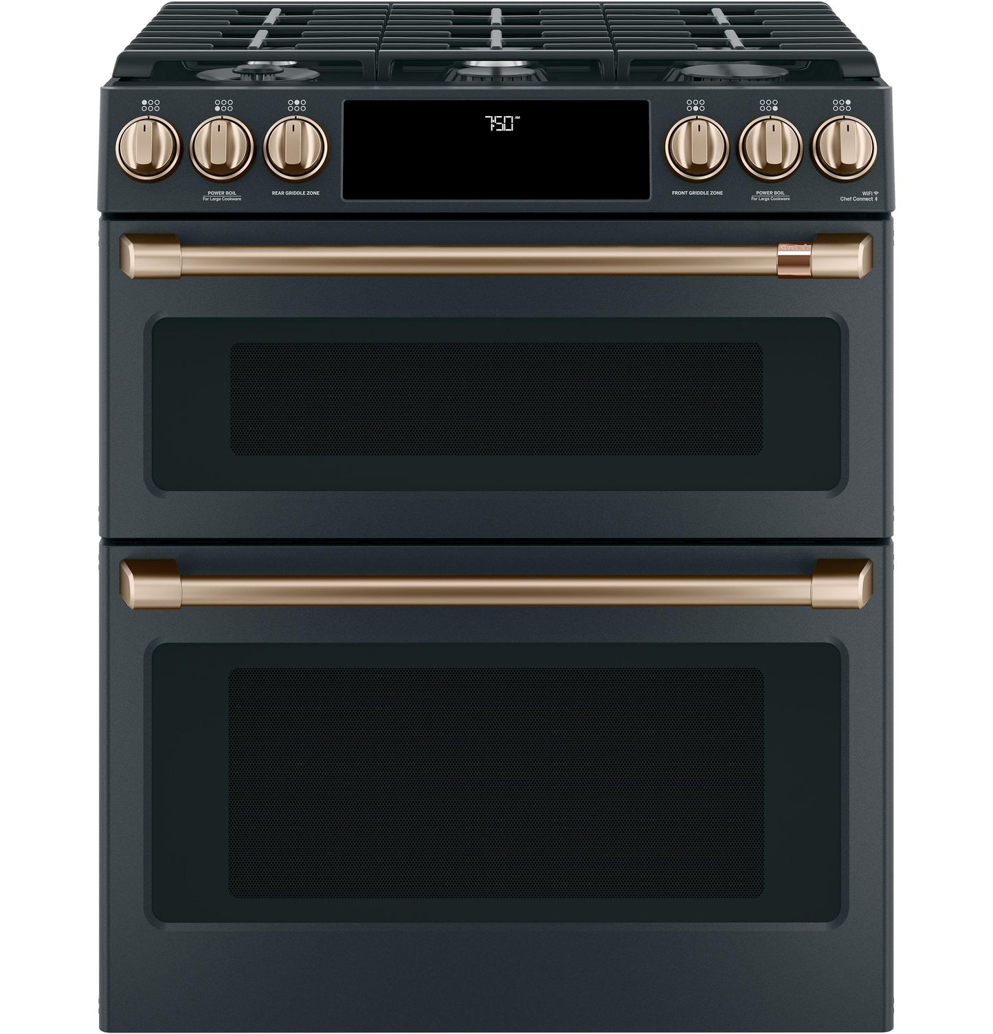 CAFE CXFCGHKPMBZ CAFé Front Control Gas Knobs and Handles - Brushed Bronze - CXFCGHKPMBZ