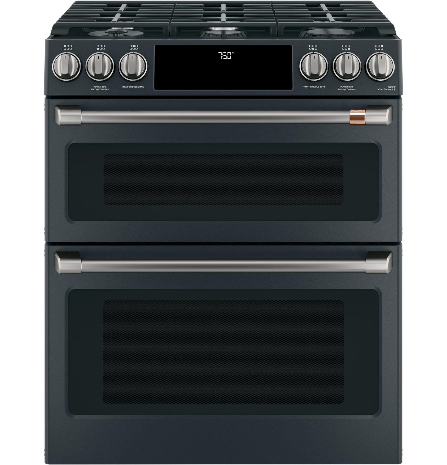 CAFE CXFCGHKPMBT CAFé Front Control Gas Knobs and Handles - Brushed Black - CXFCGHKPMBT