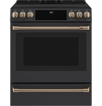 CAFE CXFCHHKPMBZ CAFé  Front Control Induction Knobs and Handles - Brushed Bronze - CXFCHHKPMBZ