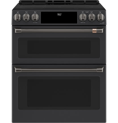 CAFE CXFCHHKPMBT CAFé Front Control Induction Knobs and Handles - Brushed Black - CXFCHHKPMB